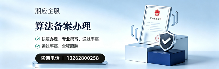合肥算法备案申报服务