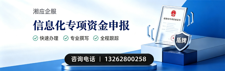 合肥信息化专项资金申报服务