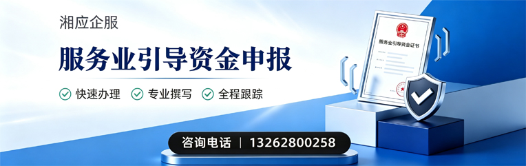 合肥服务业引导资金申报服务