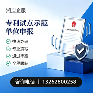 合肥专利试点示范单位申报服务